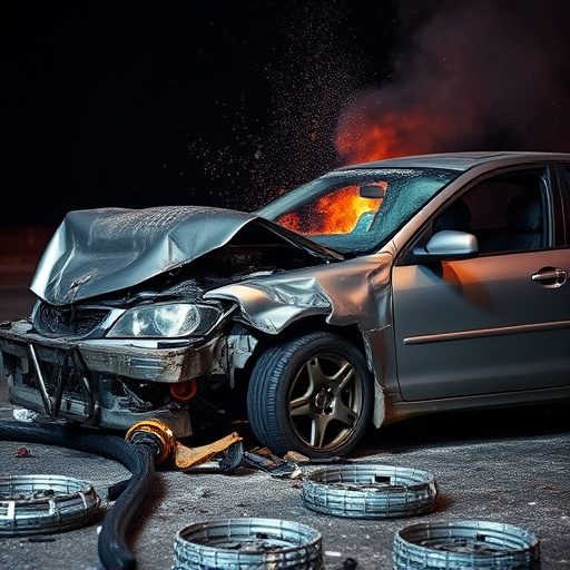 car crash damage