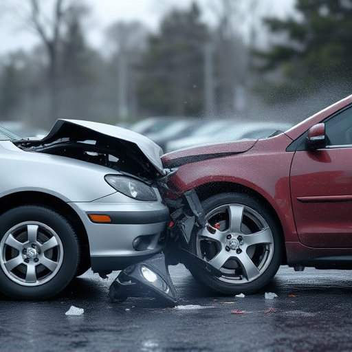 car crash damage