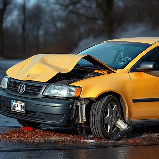 car crash damage