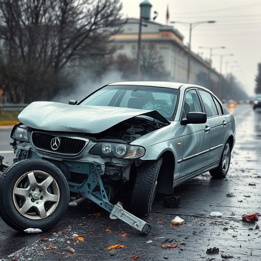 car crash damage