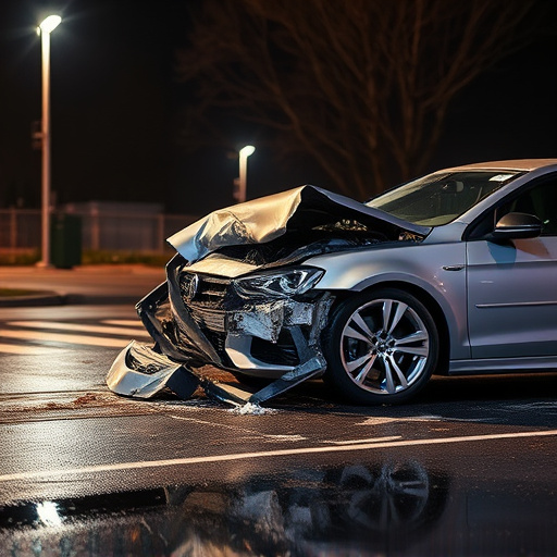 car crash damage