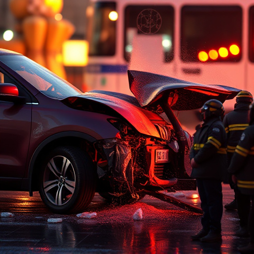 car crash damage