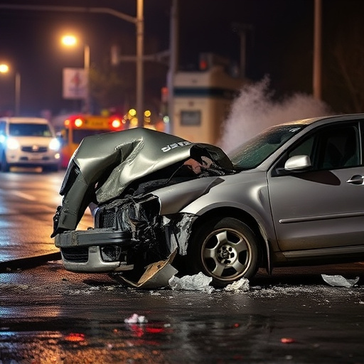 car crash damage
