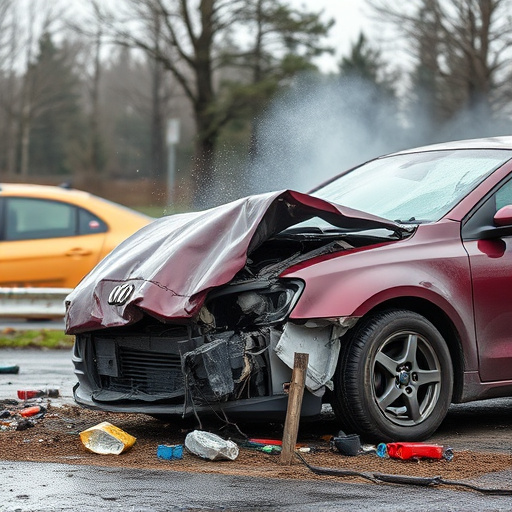 car crash damage