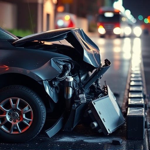 car crash damage