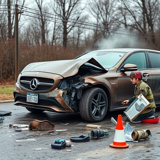 car crash damage
