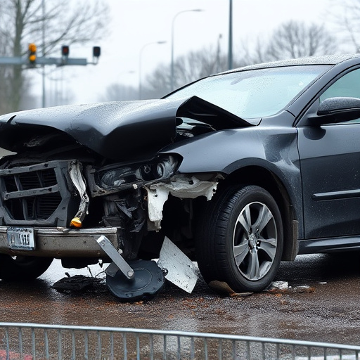 car crash damage