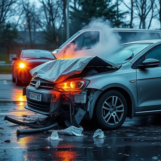 car crash damage