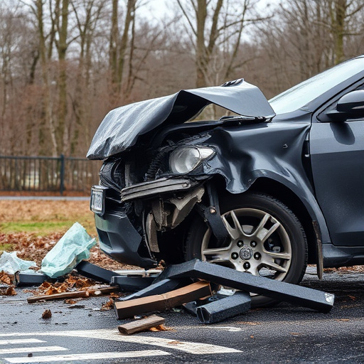car crash damage