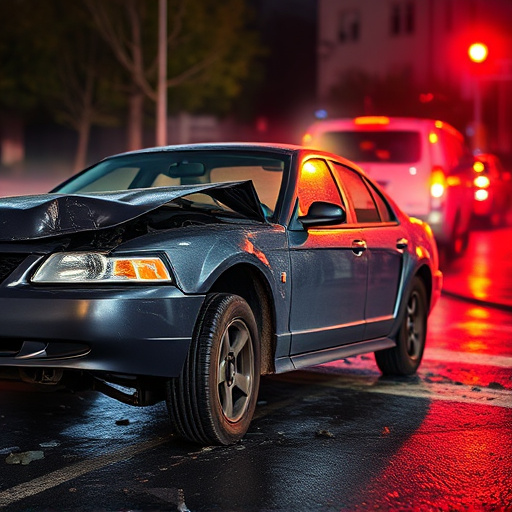 car crash damage