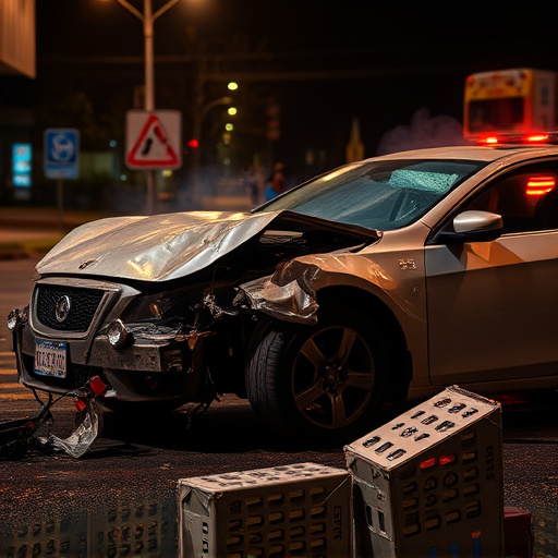car crash damage