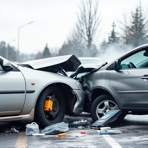 car crash damage