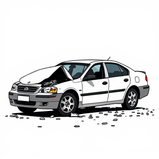 car crash damage