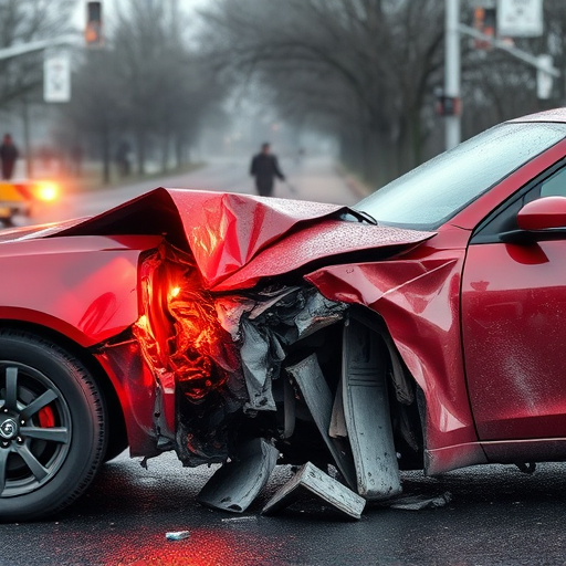 car crash damage