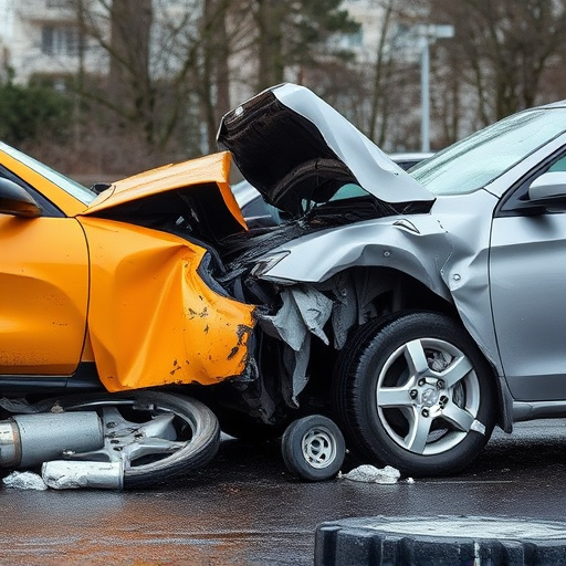 car crash damage