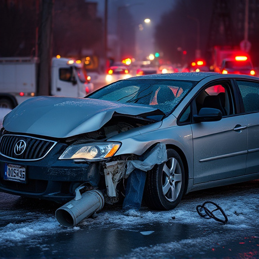 car crash damage