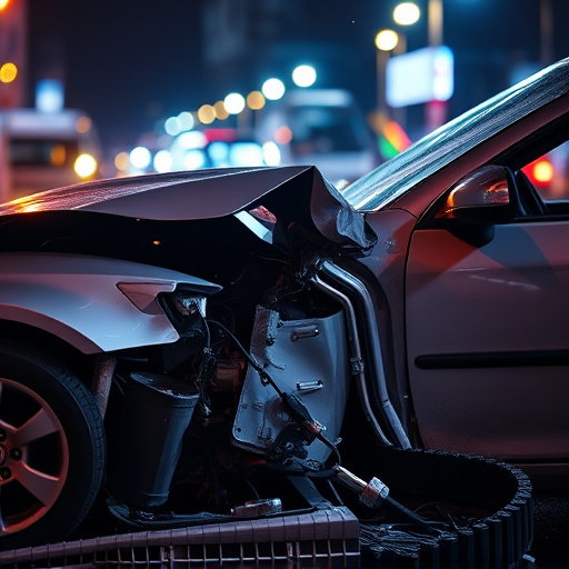car crash damage