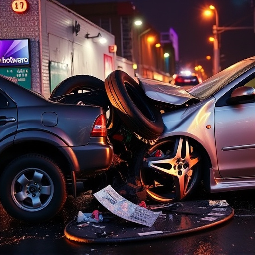 car crash damage
