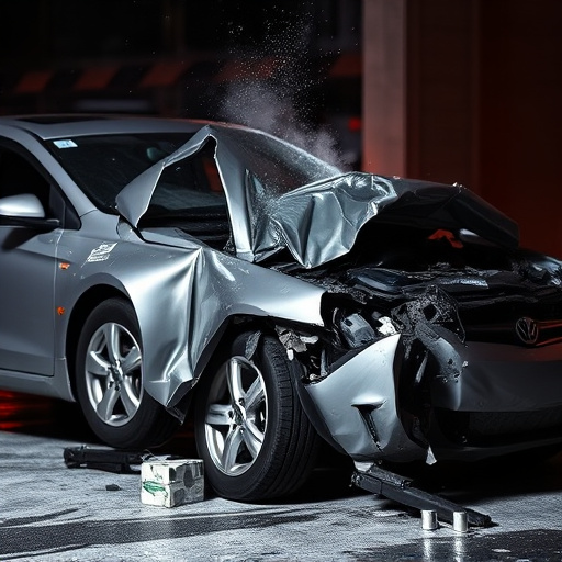 car crash damage
