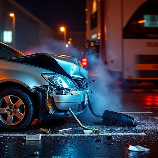 car crash damage
