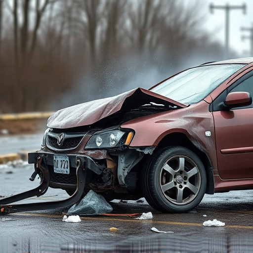 car crash damage