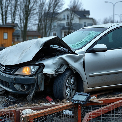 car crash damage