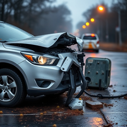 car crash damage