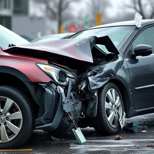 car crash damage