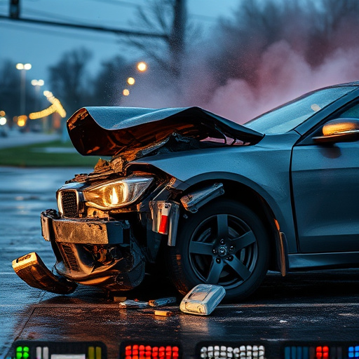 car crash damage