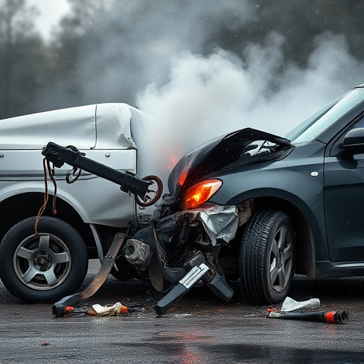 car crash damage