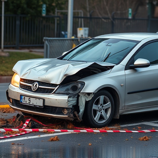car crash damage