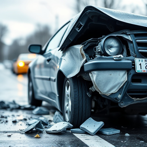 car crash damage