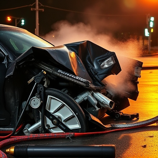 car crash damage