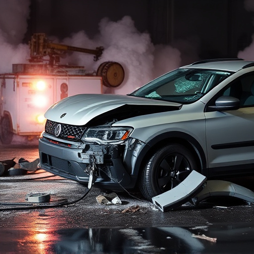car crash damage