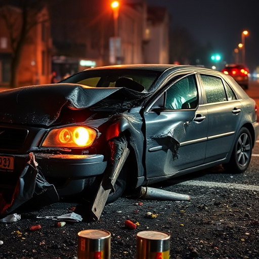 car crash damage