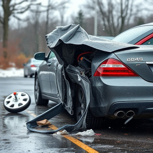 car crash damage