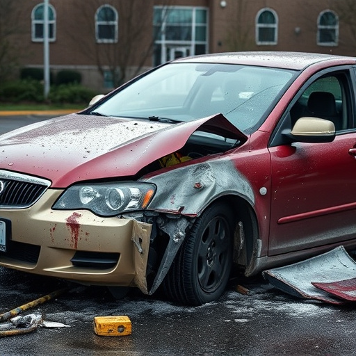 car crash damage