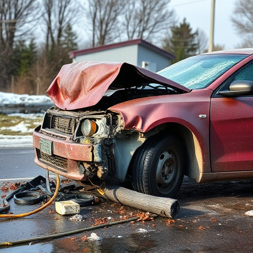 car crash damage