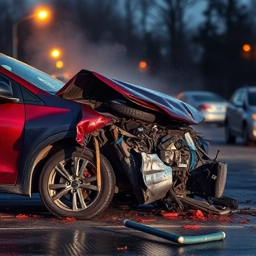 car crash damage