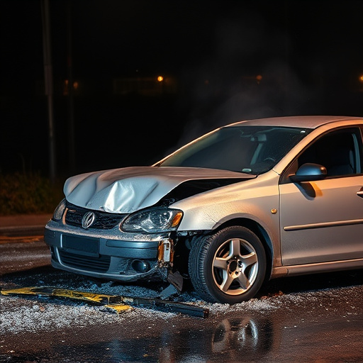car crash damage