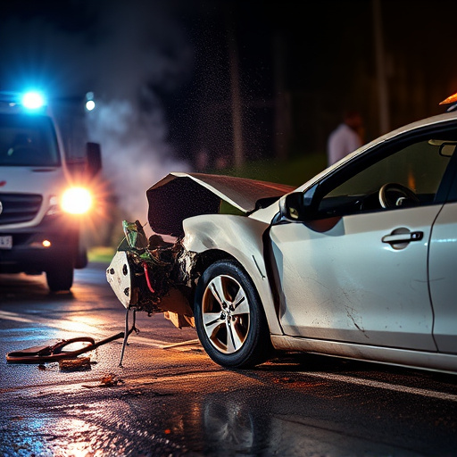 car crash damage
