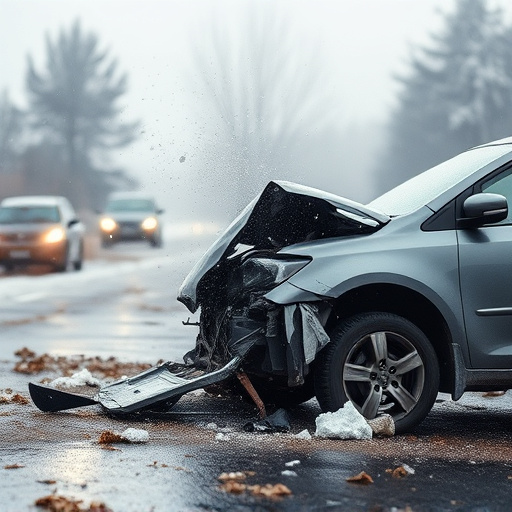 car crash damage