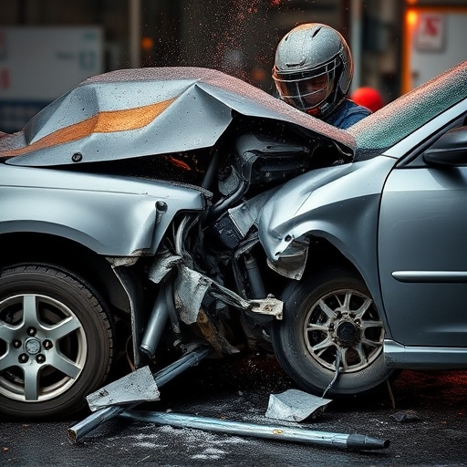 car crash damage