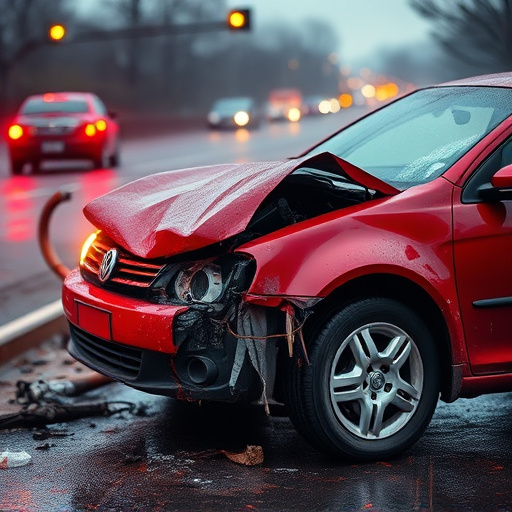 car crash damage