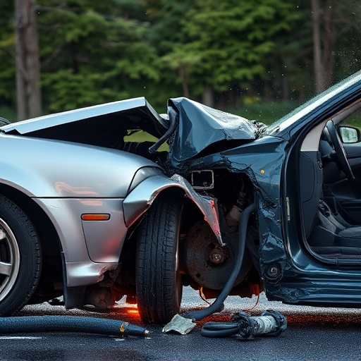 car crash damage