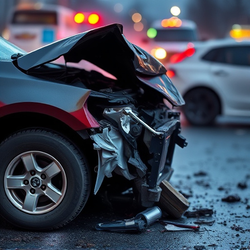 car crash damage