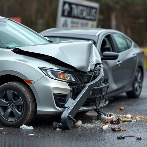 car crash damage