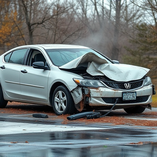 car crash damage