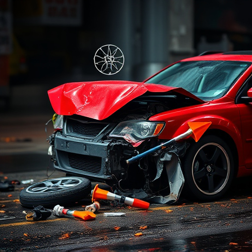 car crash damage
