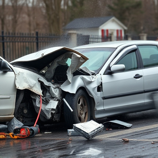 car crash damage